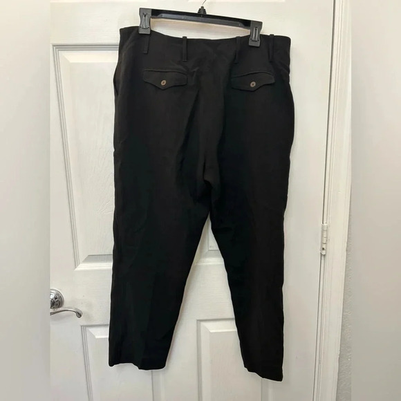 Dion Lee - Designer - Black Wide Leg Trousers - Picture 3 of 5